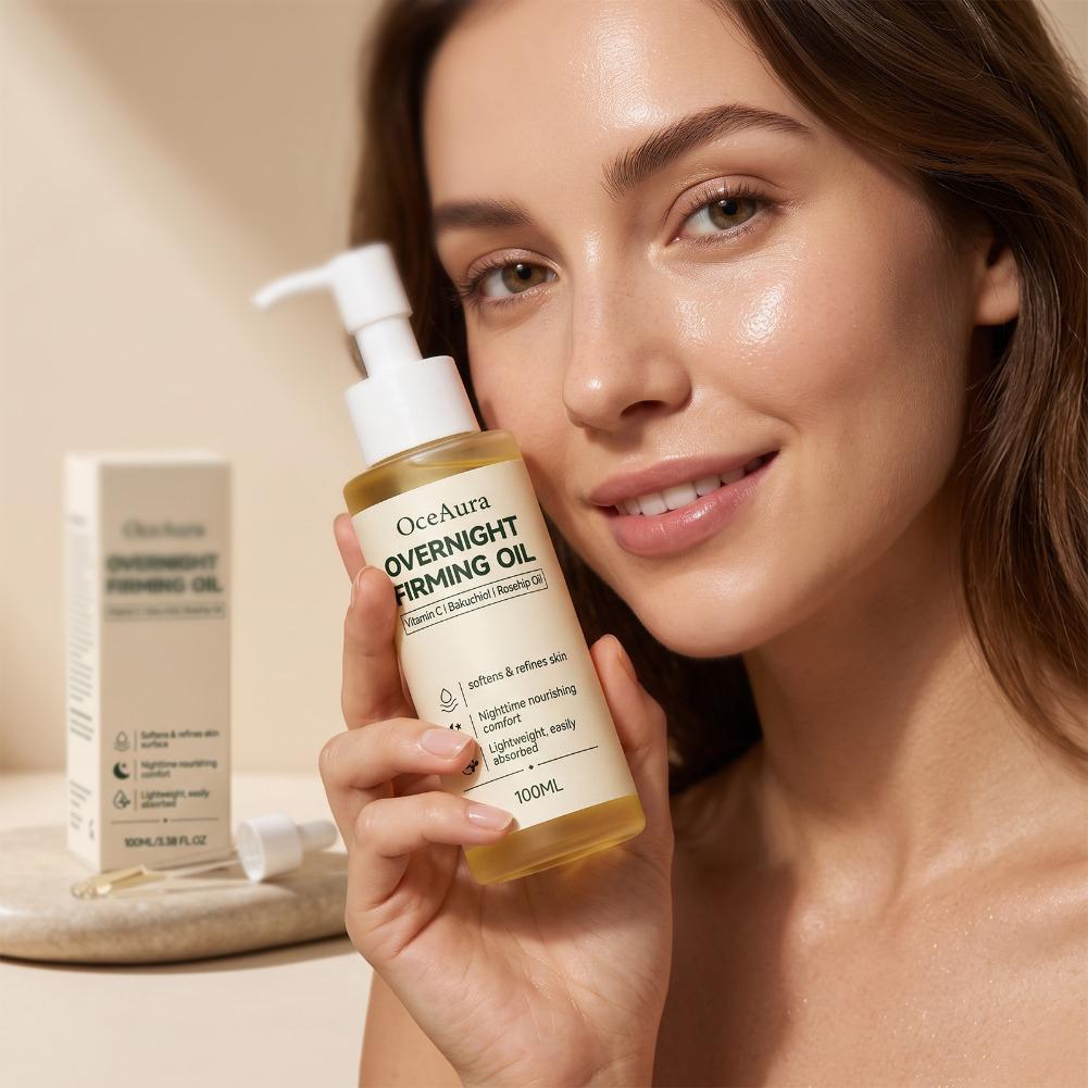 Bakuchiol Night Oil - Rosehip Night Facial Oil with Bakuchiol