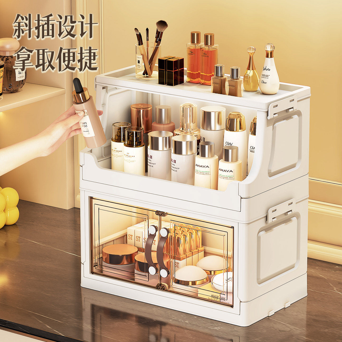 Multi Layer Desktop Skincare S - Luxury Skincare Box review and price