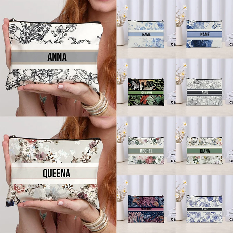 Custom Name Vintage Makeup Bag - Luxury Skincare Brand review and price